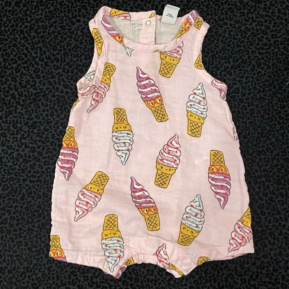 Girls Bundle Outfits Set Baby 3-6 Months One Piece Romper Bodysuits lot of 4